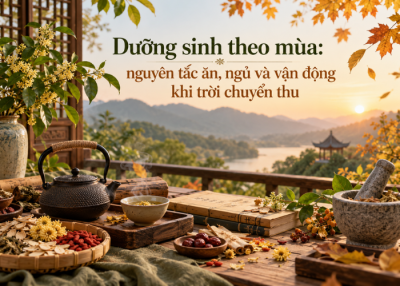 Dưỡng sinh theo mùa: nguyên tắc ăn, ngủ và vận động khi sang thu