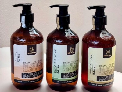 Sữa tắm Mộc Hương mỹ phẩm thiên nhiên, thương hiệu của người Việt