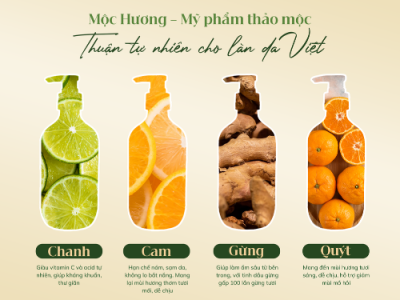 Mộc Hương - Mỹ phẩm thảo mộc thuận tự nhiên cho làn da Việt