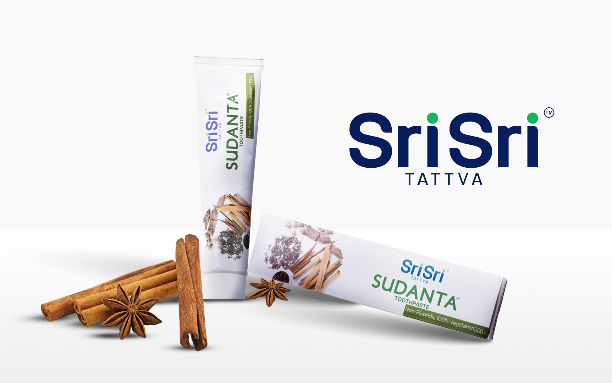 SriSri - Kem đánh răng thuần chay
